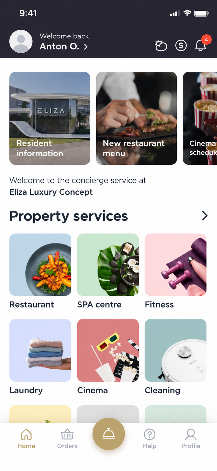 Your property, at a glance — Linkey